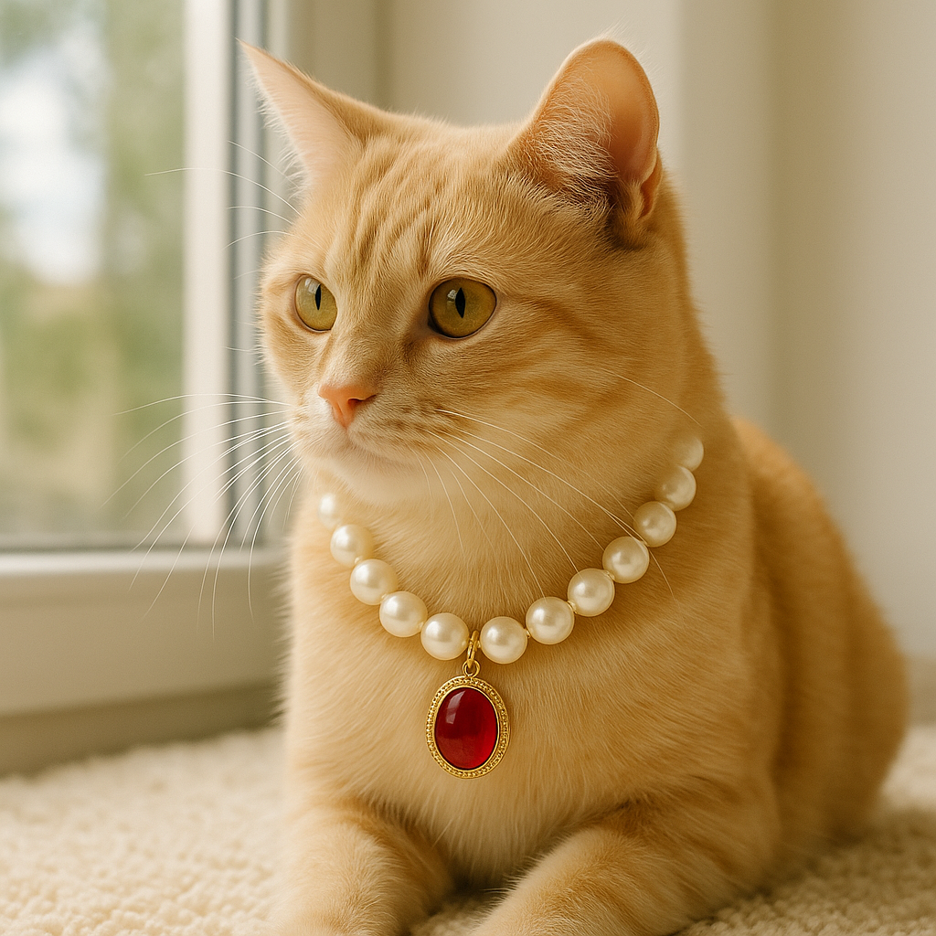 Тансаг муурны зүүлт – Алтлаг хүрээтэй улаан чулуу